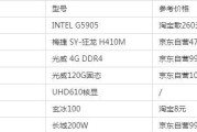 家用组装电脑配置清单图（打造高性能家用电脑）