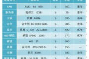 最新电脑配置清单（打造顶级电脑配置）