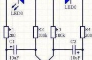 无稳态闪光灯电路原理图解如何理解？