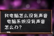 电脑没有声音问题解决方案（探寻电脑无声背后的原因）