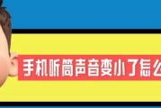 苹果手机听筒声音小怎么解决？