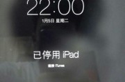 揭秘iPad停用的原因及解决办法（为何iPad会停用）