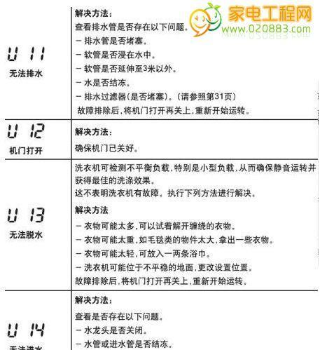 探索冰箱常见故障代码——解决您的冷藏困扰（了解冰箱常见故障代码）