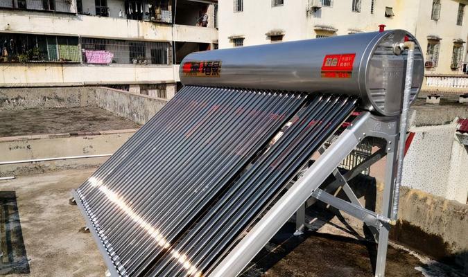 太阳能热水器清洗方法（保持运行）