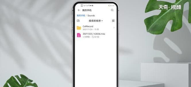 手机录音文件夹（揭秘手机录音文件夹的位置和使用方法）