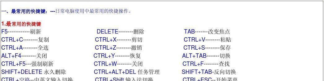 掌握刷新快捷键，提高效率（简化操作）