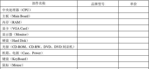 装机配置清单如何获取？哪里能找到最新版的装机配置清单？