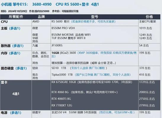 电脑机箱配置推荐性价比？如何选择高性价比的电脑机箱？