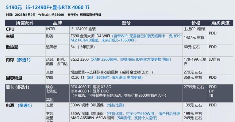 台式机型号在哪里查看？如何根据型号查询配置信息？